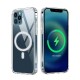 Anti Shock 1.5 mm MagSafe Back Case priekš Samsung Galaxy S24 Ultra 5G S928 - Caurspīdīgs - triecienizturīgs silikona aizmugures apvalks / bampers-vāciņš