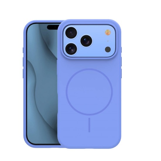 Silicone Thin Mag Case with MagSafe priekš Apple iPhone 17 Pro / 18 Pro - Debeszils - silikona aizmugures apvalks / bampers-vāciņš