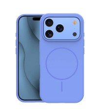 Silicone Thin Mag Case with MagSafe priekš Apple iPhone 17 Pro Max / 18 Pro Max - Debeszils - silikona aizmugures apvalks / bampers-vāciņš