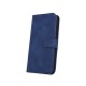 Smart Velvet Book Case priekš Samsung Galaxy S26 Plus 5G - Tumši Zils - sāniski atverams maciņš ar stendu / grāmatveida maks