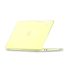 Tech-Protect Softshell Protective Case priekš Apple MacBook Neo 13-inch (2026) A3404 - Matēts Caurspīdīgs - silikona no abām pusēm apvalks / maciņš