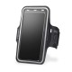 Spigen A703 Universal Sport Armband priekš viedtālruņiem ar 6.5 - 6.9 inch ekrānu - Melns - Universāls maks ietvars - Sporta futrālis rokas aproce fitnesam saite