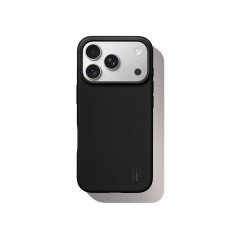 iDeal of Sweden Slim (1mm) Back Case with MagSafe priekš Apple iPhone 17 Pro Max / 18 Pro Max - Matte Black - polikarbonāta aizmugures apvalks / bampers-vāciņš