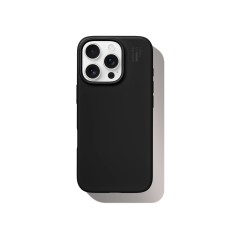 iDeal of Sweden Slim (1mm) Back Case with MagSafe priekš Apple iPhone 16 Pro - Matte Black - polikarbonāta aizmugures apvalks / bampers-vāciņš