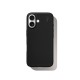 iDeal of Sweden Slim (1mm) Back Case with MagSafe priekš Apple iPhone 16 - Matte Black - polikarbonāta aizmugures apvalks / bampers-vāciņš