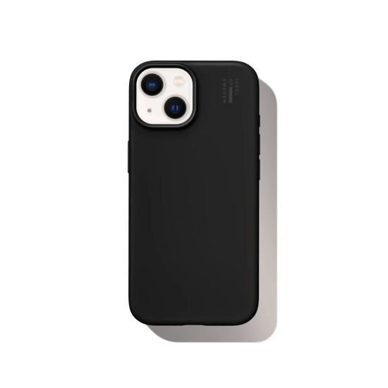 iDeal of Sweden Slim (1mm) Back Case with MagSafe priekš Apple iPhone 13 / 14 / 15 / 16e / 17e - Matte Black - polikarbonāta aizmugures apvalks / bampers-vāciņš