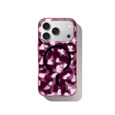 iDeal of Sweden Clear MagSafe Back Case priekš Apple iPhone 17 Pro Max / 18 Pro Max - Cherry Crush - silikona aizmugures apvalks / bampers-vāciņš