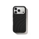 iDeal of Sweden Soft Swirl Silicone MagSafe Back Case priekš Apple iPhone 17 Pro / 18 Pro - Velvet Black - silikona aizmugures apvalks / bampers-vāciņš