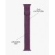 iDeal of Sweden Soft Braid Watch Band priekš Apple Watch 42 / 44 / 45 / 46mm / Ultra 49 mm - Velvet Plum - siksniņa (josta) priekš pulksteņiem