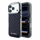 Karl Lagerfeld Rhinestones Allover MagSafe series Back Case KLHCP18L6HCRDKLK priekš Apple iPhone 17 Pro / 18 Pro - Melns - silikona-plastikāta aizmugures apvalks / bampers-vāciņš