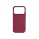 iDeal of Sweden Silicone MagSafe Back Case priekš Apple iPhone 17 Pro / 18 Pro - Fine Wine - silikona aizmugures apvalks / bampers-vāciņš