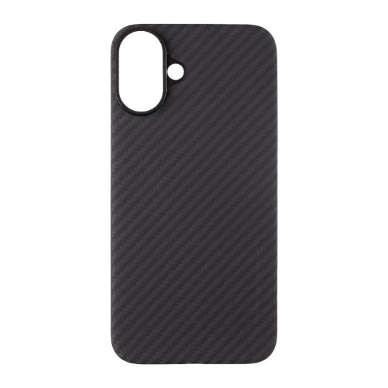 Tactical MagForce Aramid Back Case with MagSafe priekš Apple iPhone 18 Pro Max - Melns - aramīda aizmugures apvalks / bampers-vāciņš