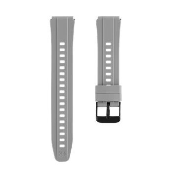 18mm Tactical Release Silicone Watch Band - Pelēka - silikona siksniņas (jostas) priekš pulksteņiem