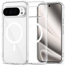 Tech-Protect FlexAir Hybrid Magsafe Back Case priekš Google Pixel 11 / 11 Pro / 10 / 10 Pro / 9 / 9 Pro - Caurspīdīgs - silikona-plastikāta aizmugures apvalks / bampers-vāciņš