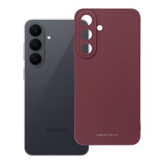 Roar Luna Back Case priekš Samsung Galaxy S26 FE 5G S741 / S25 FE 5G S731 - Sarkans - silikona aizmugures apvalks / bampers-vāciņš