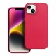 Frame Back Case для Samsung Galaxy S26 FE 5G S741 / S25 FE 5G S731 - Малиновый - матовая силиконовая накладка / бампер-крышка