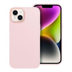 Frame Back Case priekš Samsung Galaxy S26 FE 5G S741 / S25 FE 5G S731 - Rozā - matēts silikona aizmugures apvalks / bampers-vāciņš