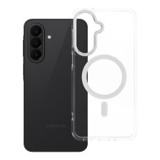 Clear Hybrid MagSafe Back Case priekš Samsung Galaxy A16 4G A165 / A16 5G A166 - Caurspīdīgs - silikona-plastikāta aizmugures apvalks / bampers-vāciņš