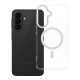 Clear Hybrid MagSafe Back Case для Samsung Galaxy A16 4G A165 / A16 5G A166 - Прозрачный - силиконовая-пластиковая накладка / бампер-крышка
