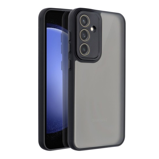 Variete Back Case priekš Samsung Galaxy S26 FE 5G S741 / S25 FE 5G S731 - Melns - matēts silikona-plastikāta aizmugures apvalks / bampers-vāciņš