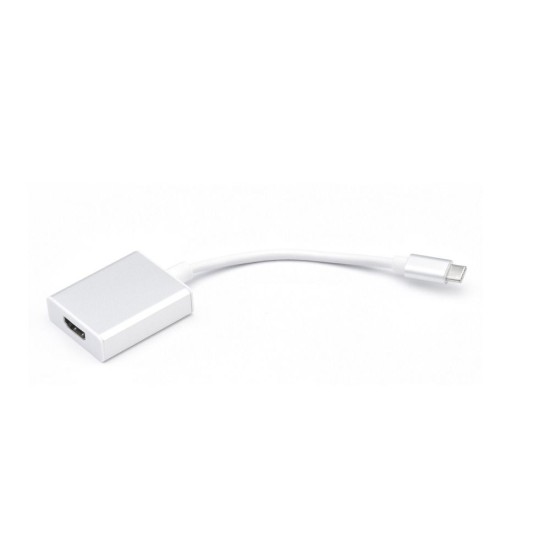 Cable HDMI (female) to Type C 3.1 (male) Plug & Play 4K adapter - Белый - видео кабель адаптер / провод / переходник