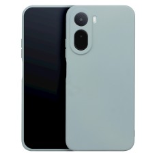 OEM Silicone Back Case (Microfiber Soft Touch) priekš Xiaomi Redmi A7 Pro - Pelēks - matēts silikona aizmugures apvalks
