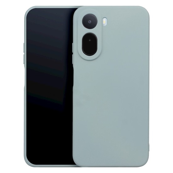 OEM Silicone Back Case (Microfiber Soft Touch) для Xiaomi Redmi A7 Pro - Серый - матовая силиконовая накладка