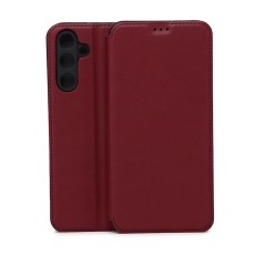 Smart Touch Book Case priekš Samsung Galaxy A16 4G A165 / A16 5G A166 - Sarkans - sāniski atverams maciņš / grāmatveida maks
