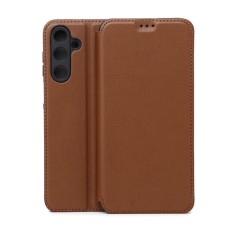 Smart Touch Book Case priekš Samsung Galaxy S26 FE 5G S741 - Brūns - sāniski atverams maciņš / grāmatveida maks