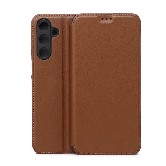 Smart Touch Book Case для Samsung Galaxy S26 FE 5G S741 - Коричневый - чехол-книжка