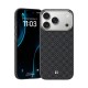 Benks ArmorGrid Air Beyond Kevlar Case with MagSafe priekš Apple iPhone 17 Pro Max / 18 Pro Max - Melns - aramīda aizmugures apvalks / bampers-vāciņš