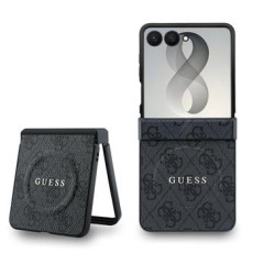 Guess PU Leather 4G Magnetic Case GUHMZF8P4MSEGCK для Samsung Galaxy Flip8 5G - Чёрный - чехол-накладка из исскуственной кожи