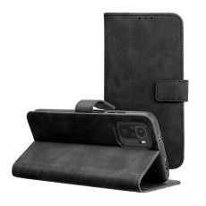 Forcell Tender Book Case priekš Xiaomi Redmi Note 15 / Poco M8 - Melns - sāniski atverams maciņš ar stendu / grāmatveida maks