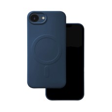 Silicone MagSafe Back Case для Apple iPhone 16e / 17e - Тёмно Синий - силиконовая накладка / бампер-крышка
