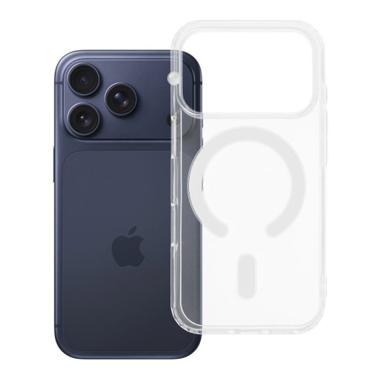 Clear Mag Cover MagSafe (STR) Case для Apple iPhone 17 Pro / 18 Pro - Прозрачный - силиконовая накладка-бампер / чехол-крышка