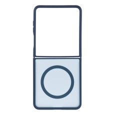 Acrylic Series Cover with MagSafe для Samsung Galaxy Flip8 5G - Синий - пластиковый чехол-накладка / бампер крышка