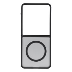 Acrylic Series Cover with MagSafe для Samsung Galaxy Flip8 5G - Чёрный - пластиковый чехол-накладка / бампер крышка