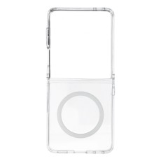 Clear Series Cover with MagSafe для Samsung Galaxy Flip8 5G - Прозрачный - пластиковый чехол-накладка / бампер крышка