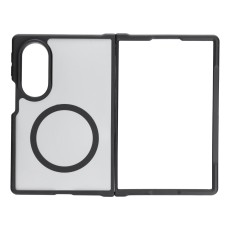 Acrylic Series Cover with MagSafe для Samsung Galaxy Fold8 5G - Чёрный - пластиковый чехол-накладка / бампер крышка