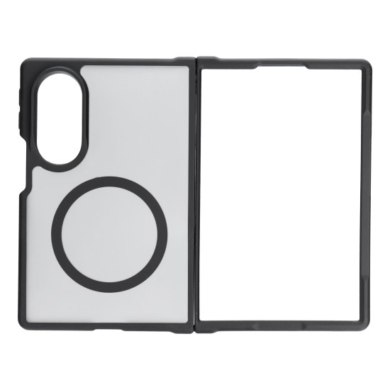 Acrylic Series Cover with MagSafe для Samsung Galaxy Fold8 5G - Чёрный - пластиковый чехол-накладка / бампер крышка