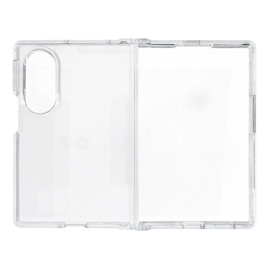 Clear Series Cover priekš Samsung Galaxy Fold8 Ultra 5G - Caurspīdīgs - plastikāta aizmugures apvalks / bampers-vāciņš
