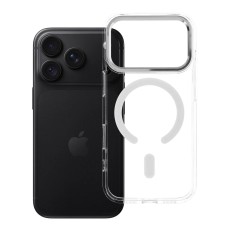 Clear Hybrid MagSafe Back Case для Apple iPhone 17 Pro / 18 Pro - Прозрачный - силиконовая-пластиковая накладка / бампер-крышка