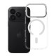Clear Hybrid MagSafe Back Case для Apple iPhone 17 Pro Max / 18 Pro Max - Прозрачный - силиконовая-пластиковая накладка / бампер-крышка