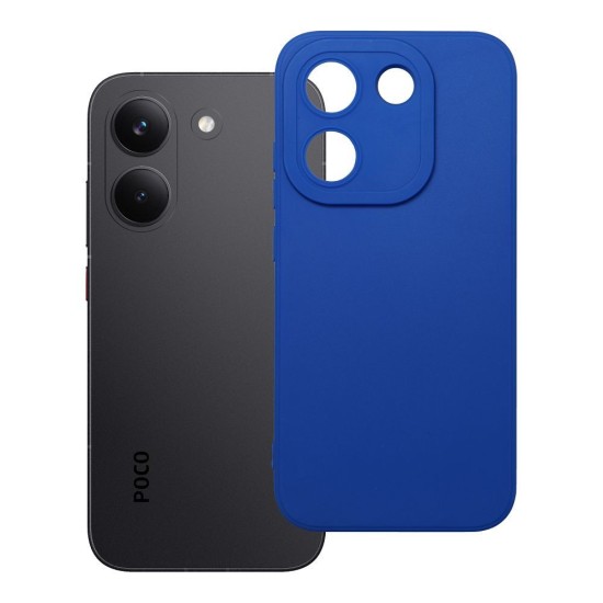 Matt TPU 2.0 Back Case для Xiaomi Poco X8 Pro Max - Синий - матовая силиконовая накладка / бампер