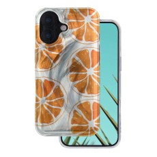 Ultra Trendy Summer Back Case для Apple iPhone 17 - Оранжевый - силиконовый-пластиковый чехол-накладка / бампер-крышка