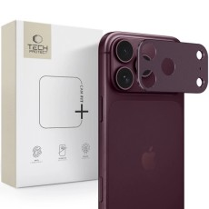 Tech-Protect Camalloy Fit+ camera protector для Apple iPhone 18 Pro Max - Бордовый - металлическая защита для камеры