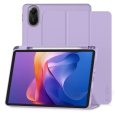 Tech-Protect SC Pen Book Case priekš Xiaomi Redmi Pad 2 - Violets - sāniski atverams maciņš ar magnētu un stendu