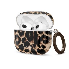 Tech-Protect Lamano Case priekš Apple Airpods 4 / 5 - Exotic Touch - plastikāta apvalks bezvadu austiņu lādēšanas ierīcei ar karabīni