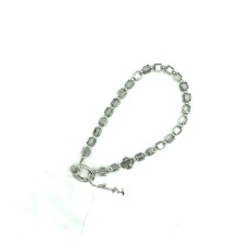 Universal Beaded / Crystal Phone Charm Wrist Strap
- Square Faceted - Clear Grey - Dzidra gaiši pelēka - Universāla pērlīšu / kristālu telefona rokas siksniņa