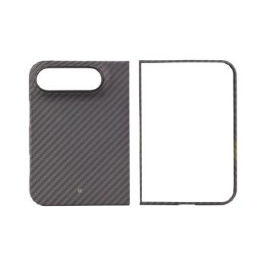 Tactical MagForce Aramid Back Case with MagSafe priekš Apple iPhone Duo - Melns - aramīda aizmugures apvalks / bampers-vāciņš